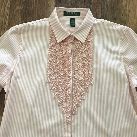 Ralph Lauren Tops - Lauren Ralph Lauren Petite Women Button Down Top